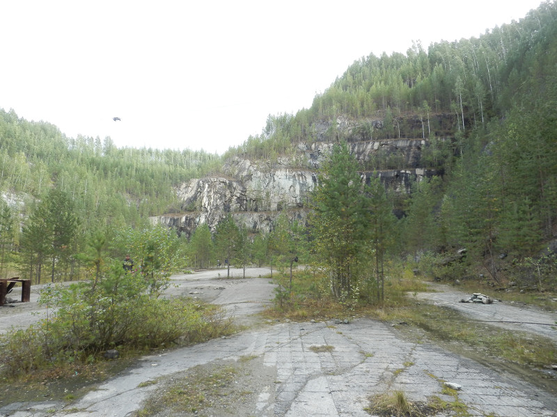 Old Lens quarry near Yekaterinburg