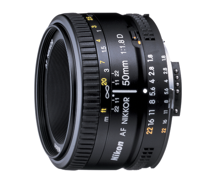 Nikon Nikkor 2137 50mm f/1.8D prime lens