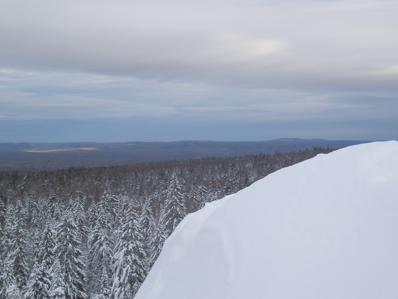 View in the direction of Polevskoy and Azov mountain