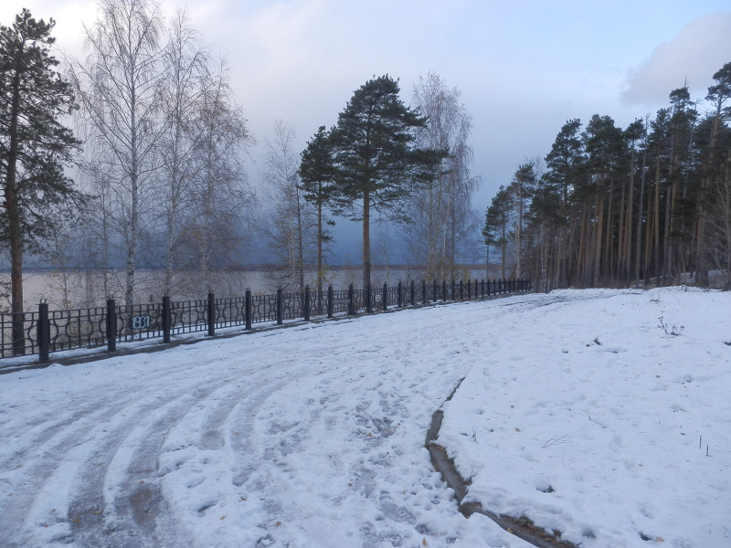 On the shore of Iset lake