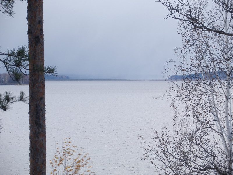 On the shore of Iset lake