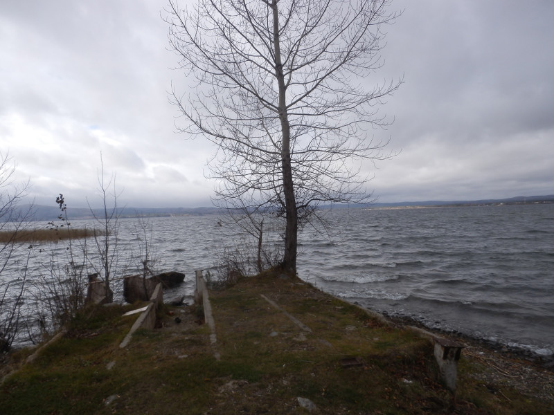 Pier remnants near Itkul village