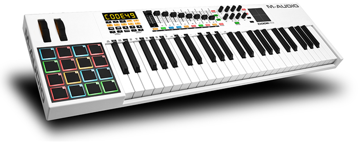 MIDI keyboard M-Audio Code 49