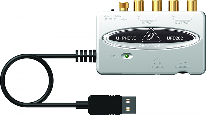 External sound card Behringer U-PHONO UFO202