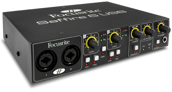 Внешняя USB звуковая карта Focusrite Saffire 6
