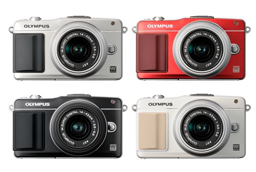 OLYMPUS PEN mini E-PM2 – compact mirrorless camera with 16.05 MP MFT