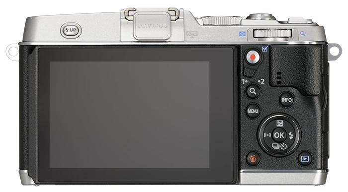 Photo-camera Olympus PEN E-P5 ( rear view )