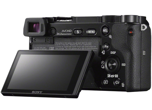 Камера Sony Alpha ILCE-6000 ( вид сзади )