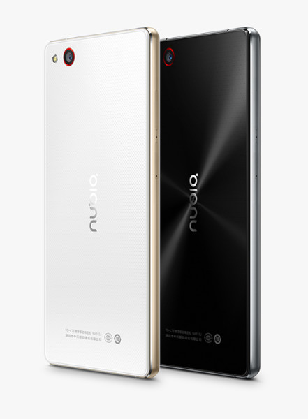 Смартфон ZTE Nubia Z9 Max ( вид сбоку )