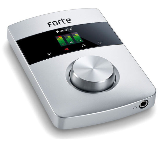External audio interface Focusrite Forte