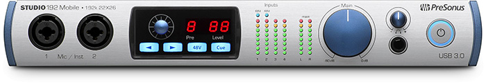 USB 3.0 audio interface PreSonus Studio 192 Mobile