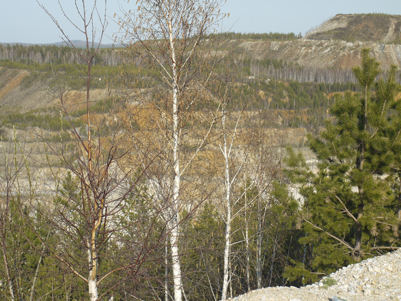 Quarry near Cheremshanka after competitions