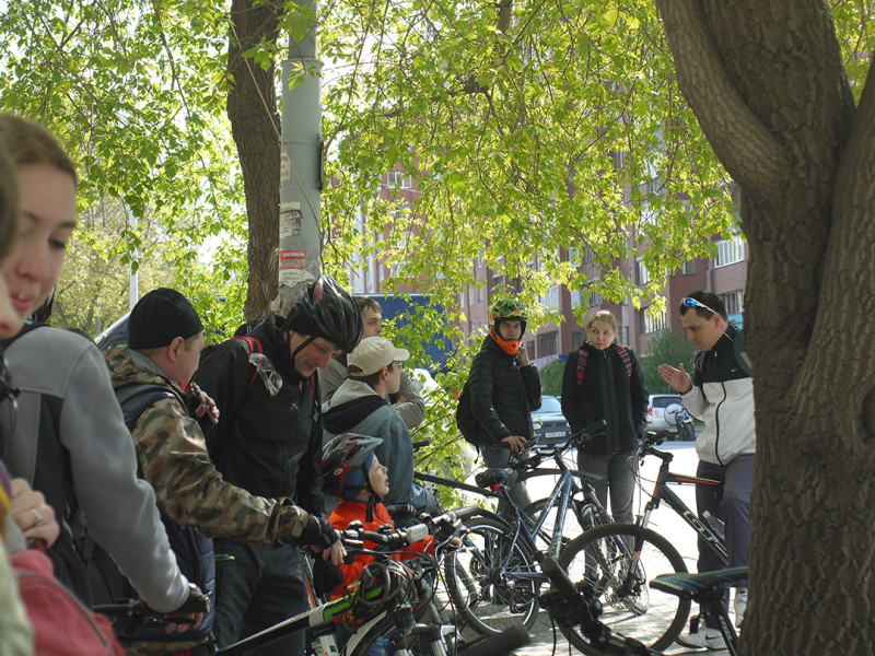 On start, excursion in the parks of Yekaterinburg, organized by Sportek shop