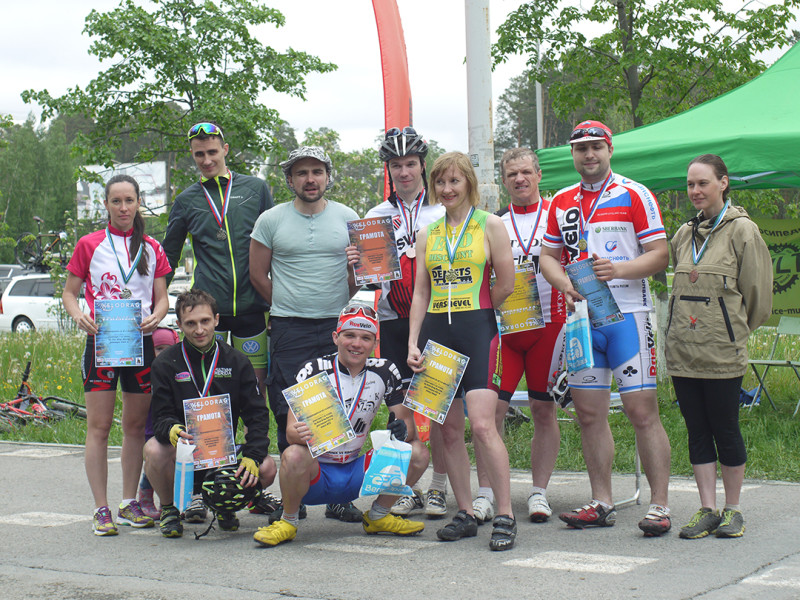 Group photo, Velo Drag Racing 2016 Stage I competitions, Yekaterinburg