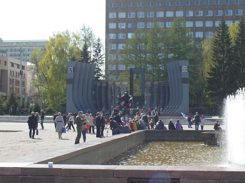 Чёрный Тюльпан, Екатеринбург, празднование Дня Победы 9-го мая 2016 года