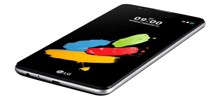 Smartphone LG Stylus II K520 ( angle view )