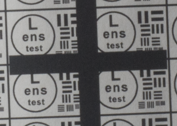 Тестовая мира, диафрагма 16, центр изображения - Тестирование M39-объектива Индустар 69 на Micro 4/3 матрице